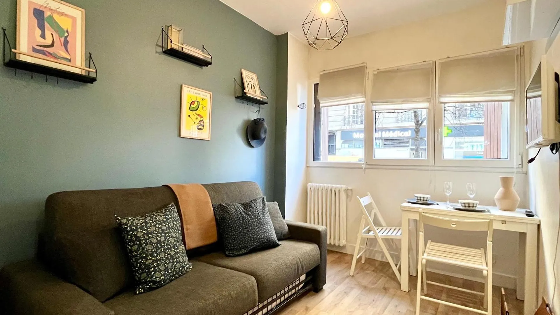 Charming - Latin Area - 2 Guests Apartamento París